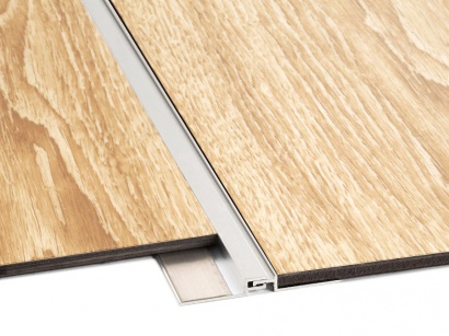 Dilatační lišta pro vinylové podlahy Projoint NZA/5A Stříbrná