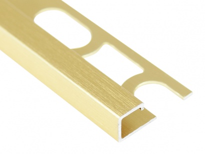 Profil pro venkovní roh ZQBSN Lesklé zlato broušené 4,5 mm