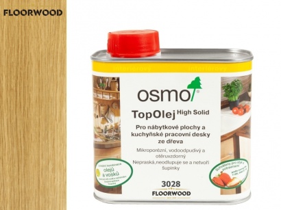 OSMO 3028 Top Olej bezbarvý polomat pro kuchyňské pracovní desky