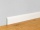 Podlahová soklová lišta MDF Woodele D11 Plus Round 16x80x2440 Bílá