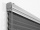 Nosný profil Plissé žaluzie Honeyflex Top Down v odstínu Grey