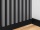 Nástěnné dřevěné lamely Woodele 30*40 Graphite mat s černou distnční vložkou