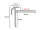 Rozměry profilu Küberit 835 pro obložení schodu pro tloušťku podlahy 5 - 5,5 mm