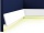 Orac SX179 tvrdá soklová lišta s LED nepřím osvětlením