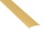 Přechodová lišta samolepící oblá Proclassic R Mosaz leštěná