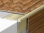 Schodová lišta pro obložení schodů Küberit 870 Sahara F9 do 2,5 mm